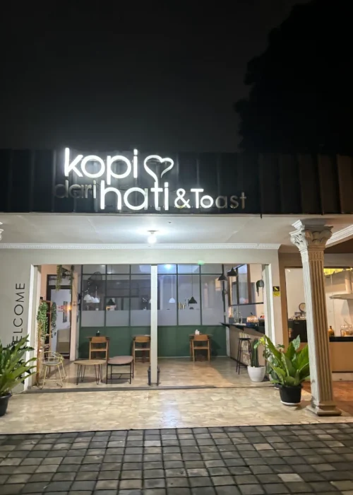 Kopi Dari Hati dan Toast Pejaten Barat
