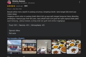 review RESTORAN MINANG SEPAKAT MAKMUR 1 review RESTORAN MINANG SEPAKAT MAKMUR 1